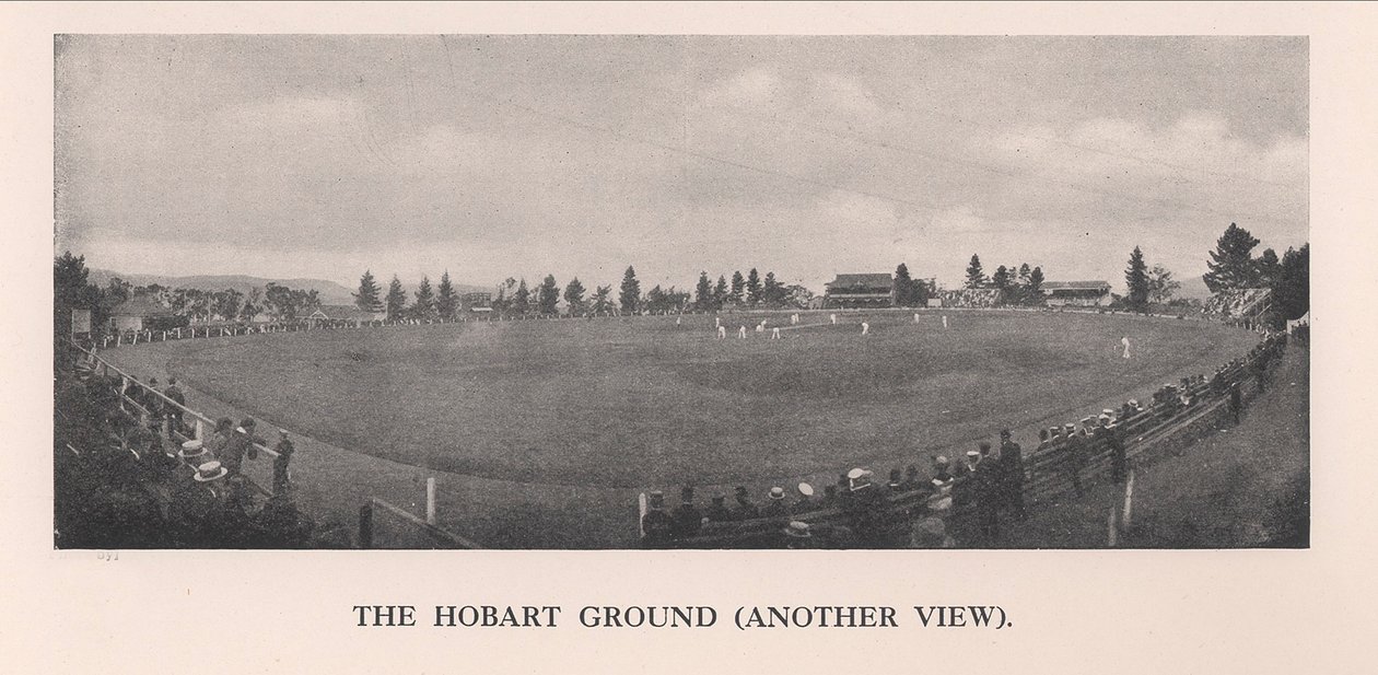 Der Hobart Cricket Ground, Tasmanien, Australien, 1912 von Unbekannt