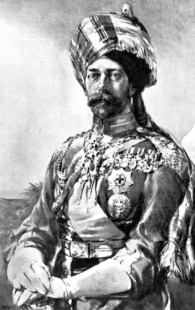 Der König Kaiser als Oberst-In-Chief, Lancers, Indische Armee, 1914 von Unbekannt