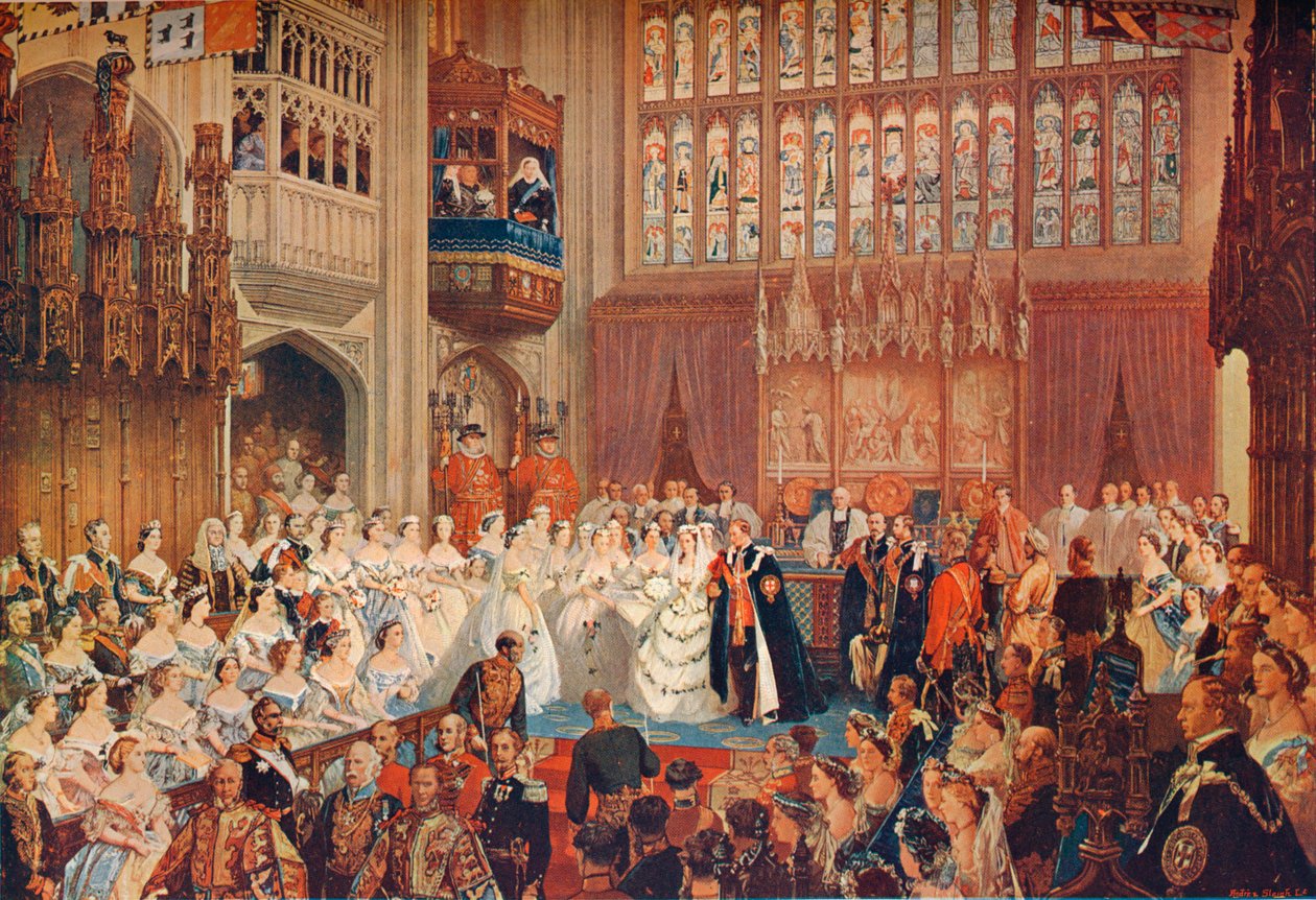 Die Hochzeit des Prinzen von Wales von Unbekannt