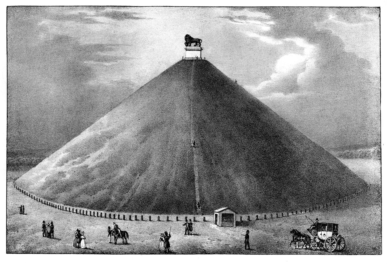 Der Berg des Löwen, 19. Jahrhundert von Unbekannt