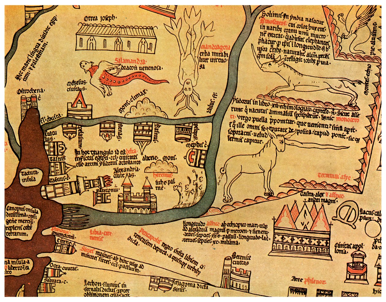 Das Nildelta, Ägypten, ca. 1280 1956 von Unbekannt