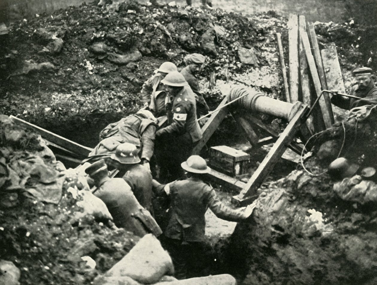 Die Offensive an der Cambrai-Front: Ein kurioser Vorfall der Schlacht, 1919 von Unbekannt