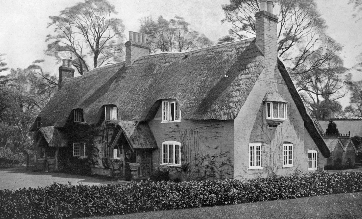 Das alte Cottage, Canford, Dorset von Unbekannt