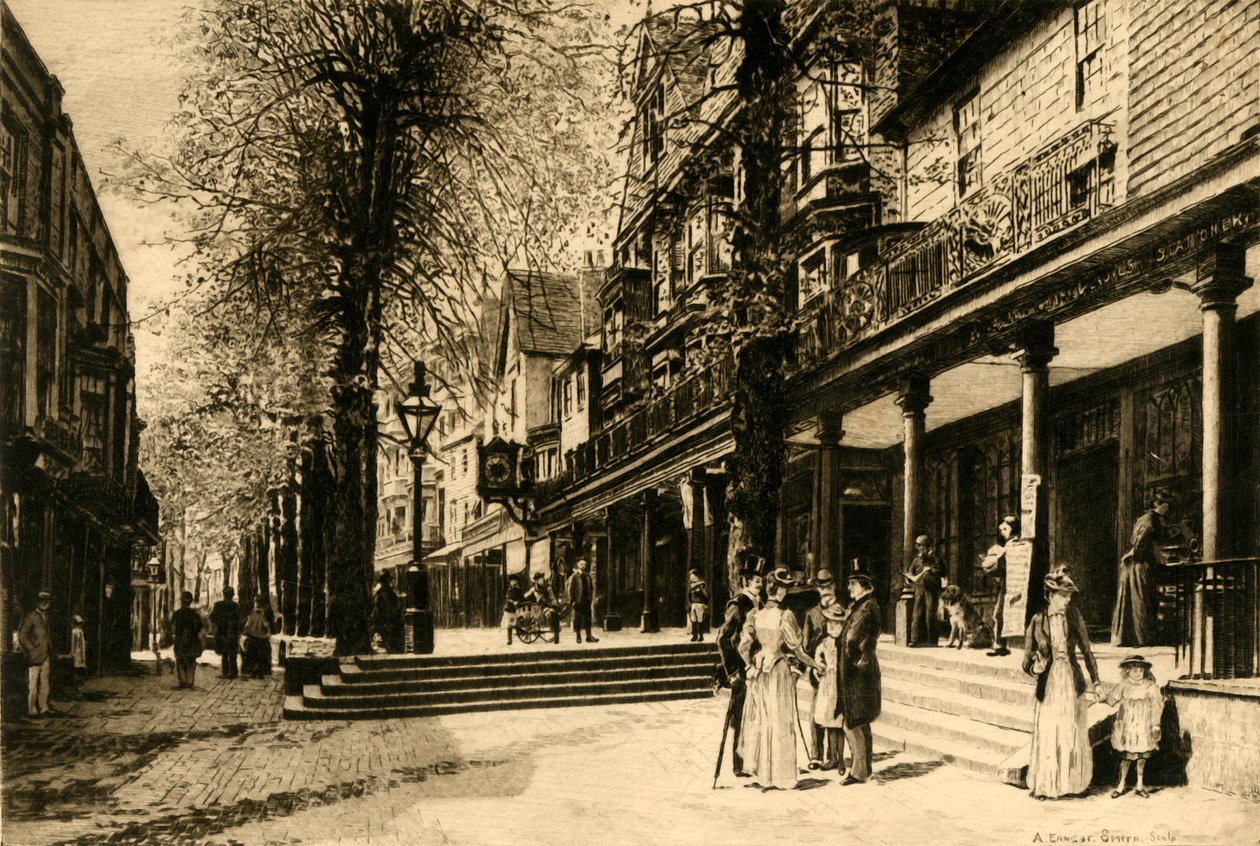 The Pantiles, Tunbridge Wells, 1898 von Unbekannt