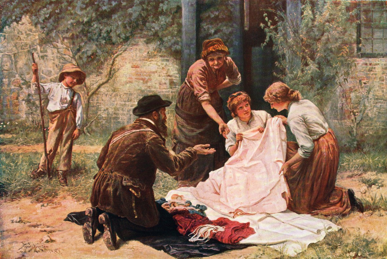 Der Hausierer, 1883, um 1902 von Unbekannt