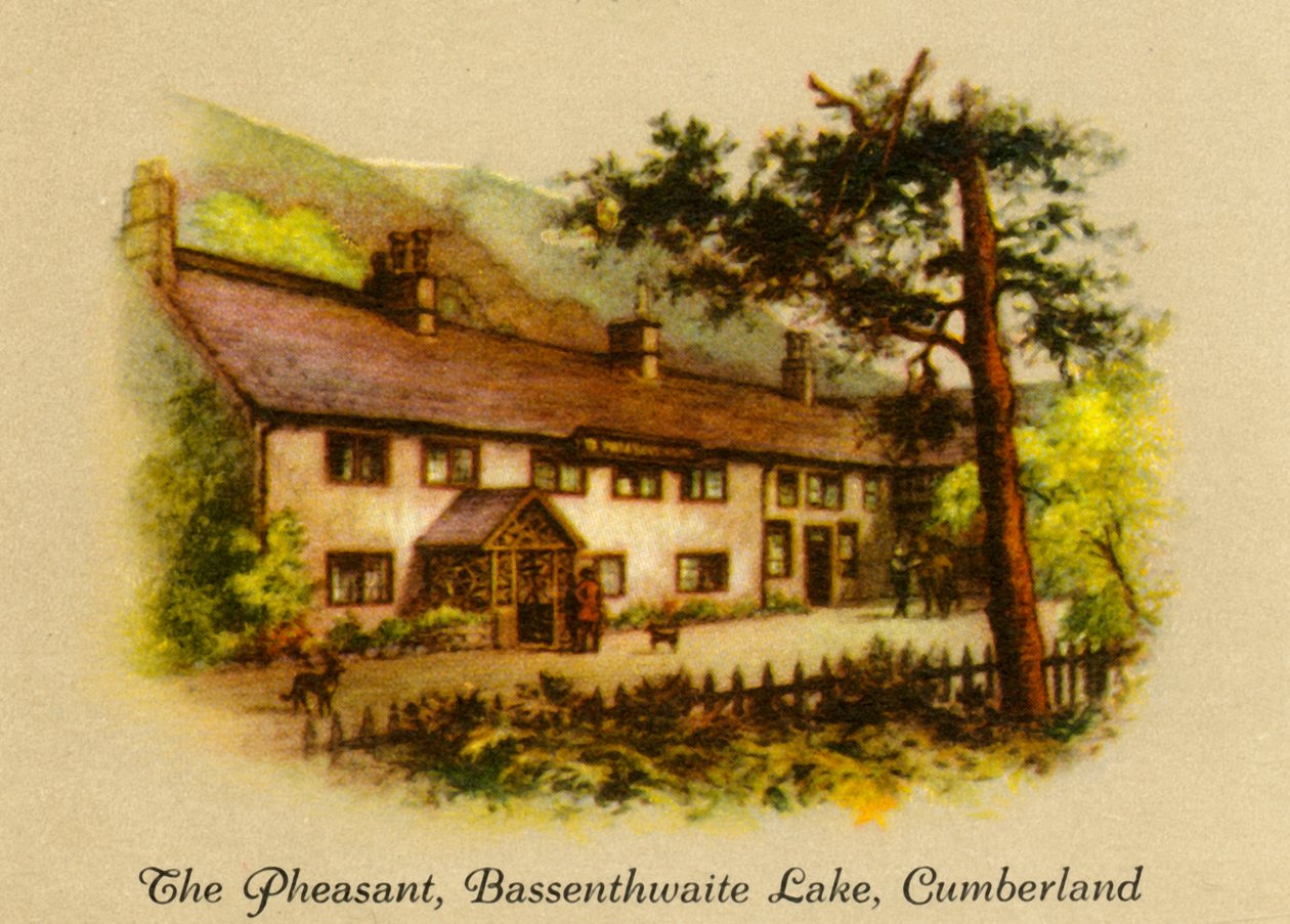 Der Fasan, Bassenthwaite Lake, Cumberland, 1936 von Unbekannt