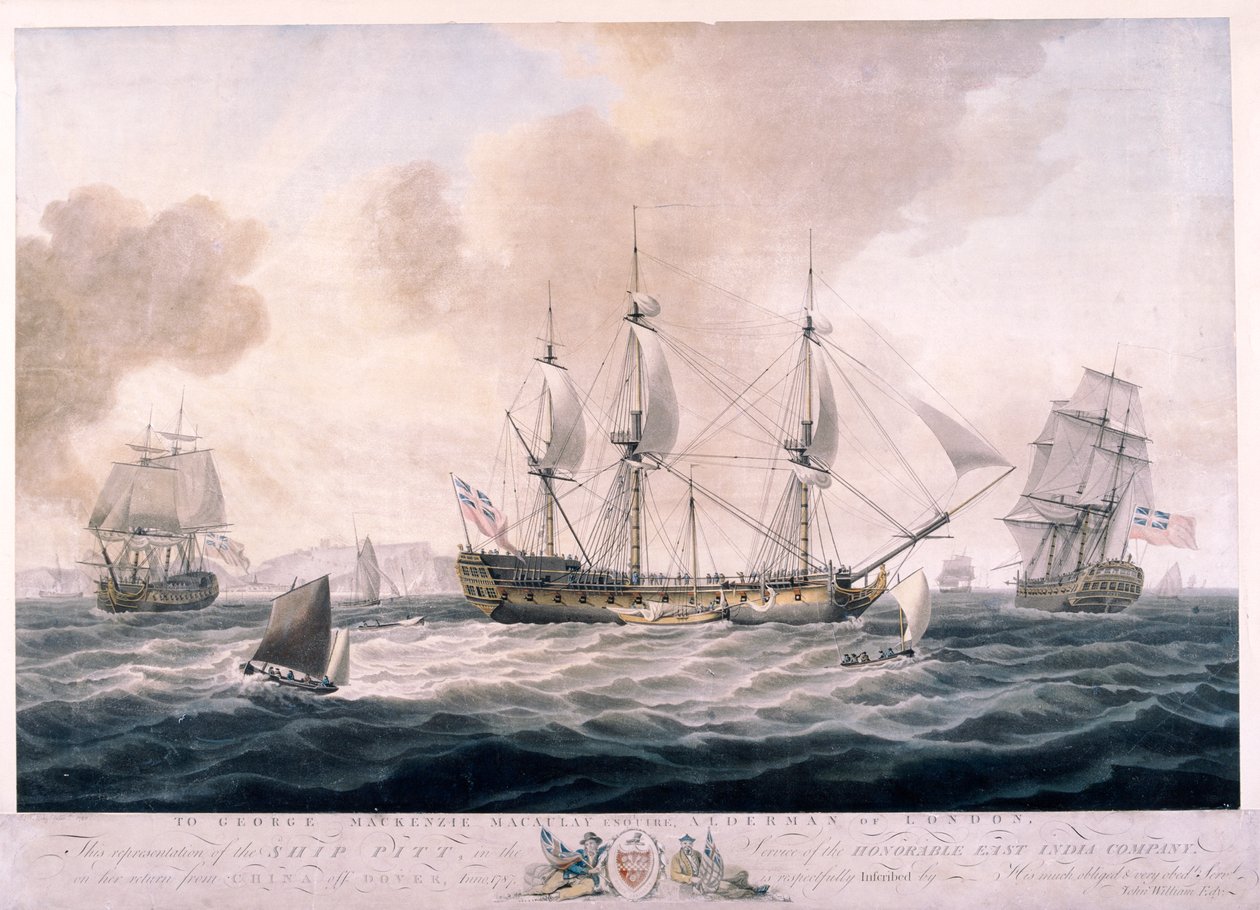 Der Pitt, 1787 von Unbekannt