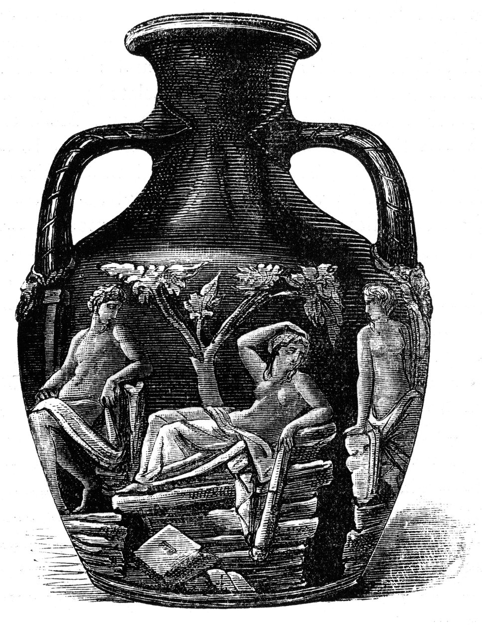 Die Portland-Vase, 1891 von Unbekannt