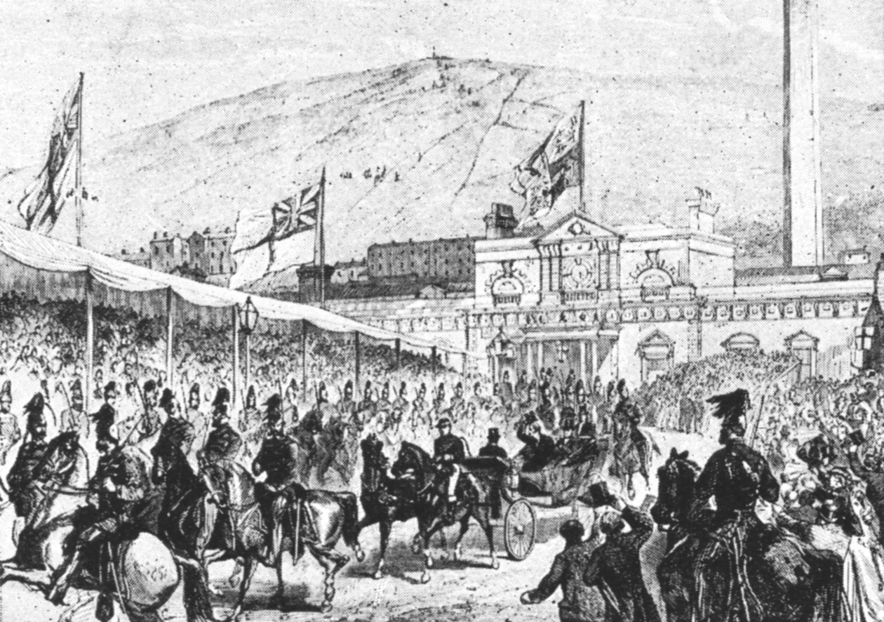 Der erste Besuch des Prinzen von Wales in den Kolonien, 1860 von Unbekannt