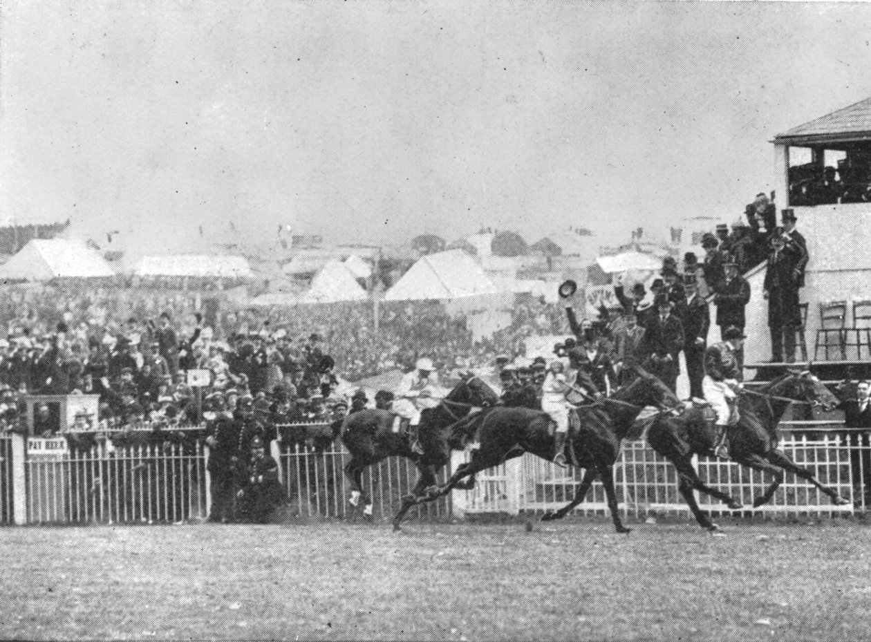 Das zweite Derby des Prinzen, 1900: Diamond Jubilee als Erster im Ziel, 1901 von Unbekannt