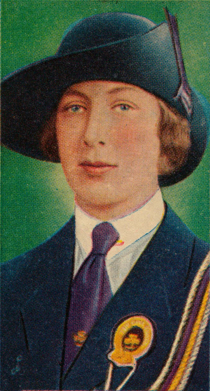 Die Prinzessin Royal, Präsidentin der Pfadfinderinnenvereinigung, 1935 von Unbekannt