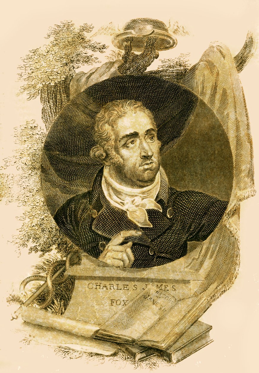 Der ehrenwerte Charles James Fox, 1749-1806, 1816 von Unbekannt