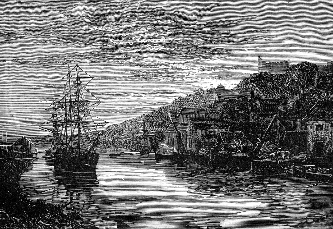 Der Fluss bei Arundel, Sussex, 1900 von Unbekannt