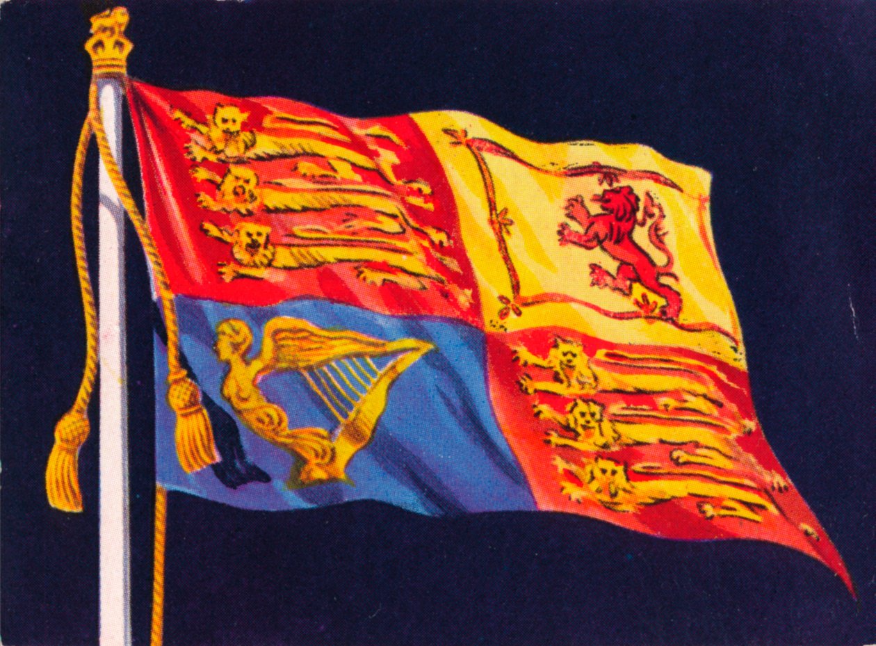 Die königliche Standarte des Vereinigten Königreichs, 1937 von Unbekannt