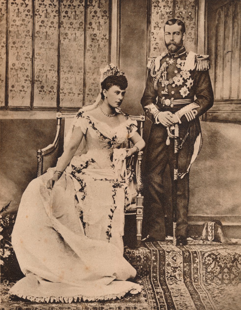 Die königliche Hochzeit, 1893, 1935 von Unbekannt