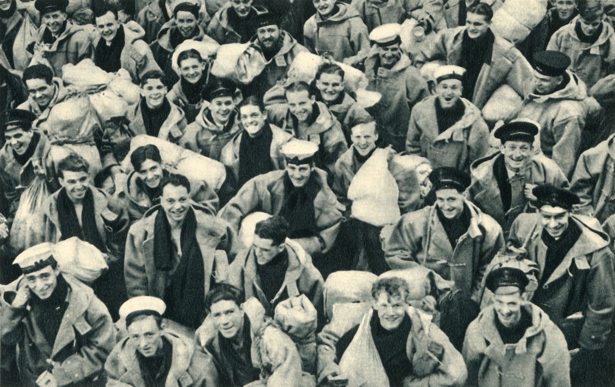 Der Geist der Arche - Matrosen der Royal Navy, um 1942 von Unbekannt