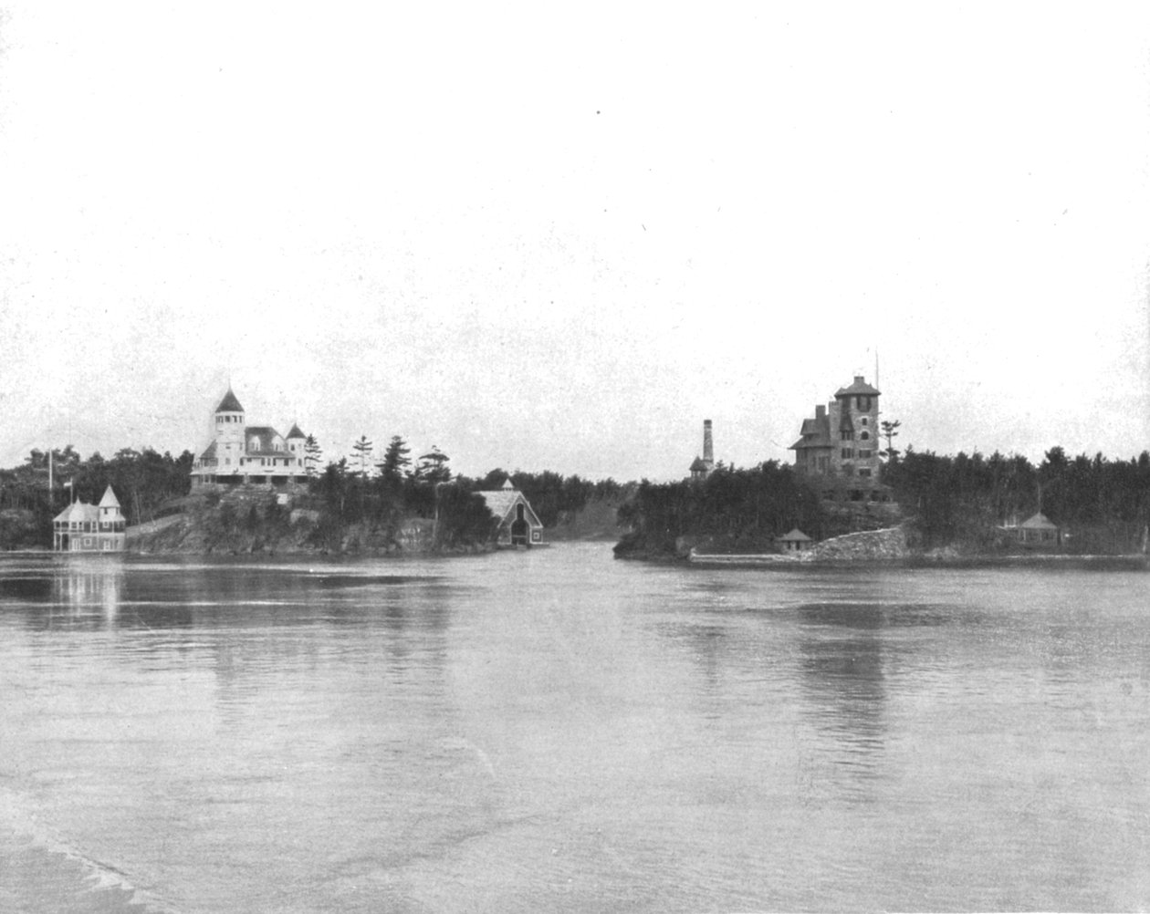 Die Tausend Inseln des St. Lawrence River, Kanada von Unbekannt