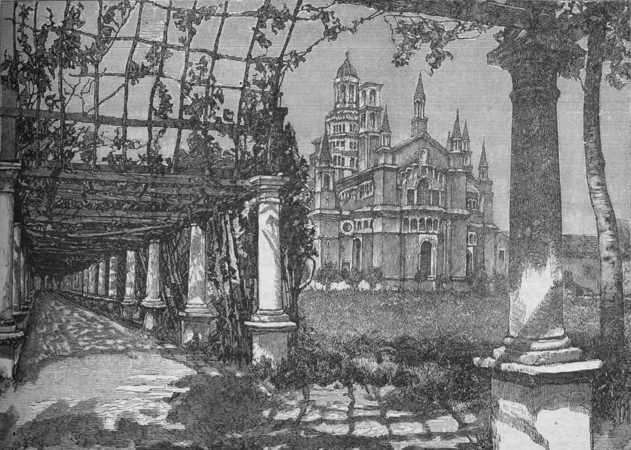 Die Universität, Pavia, 1902 von Unbekannt