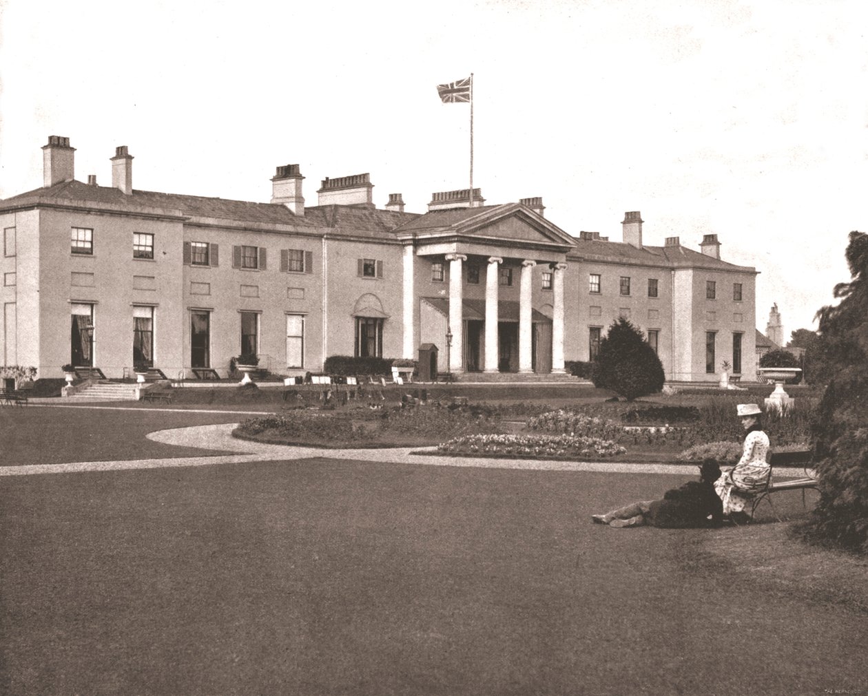 Die Residenz des Vizekönigs, Dublin, Irland, 1894 von Unbekannt