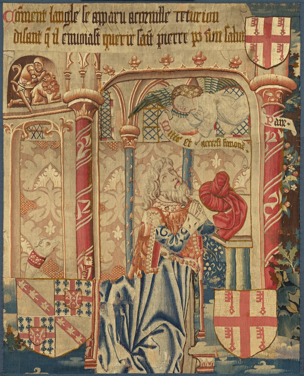 Die Vision des Zenturio Cornelius, ca. 1460 von Unbekannt
