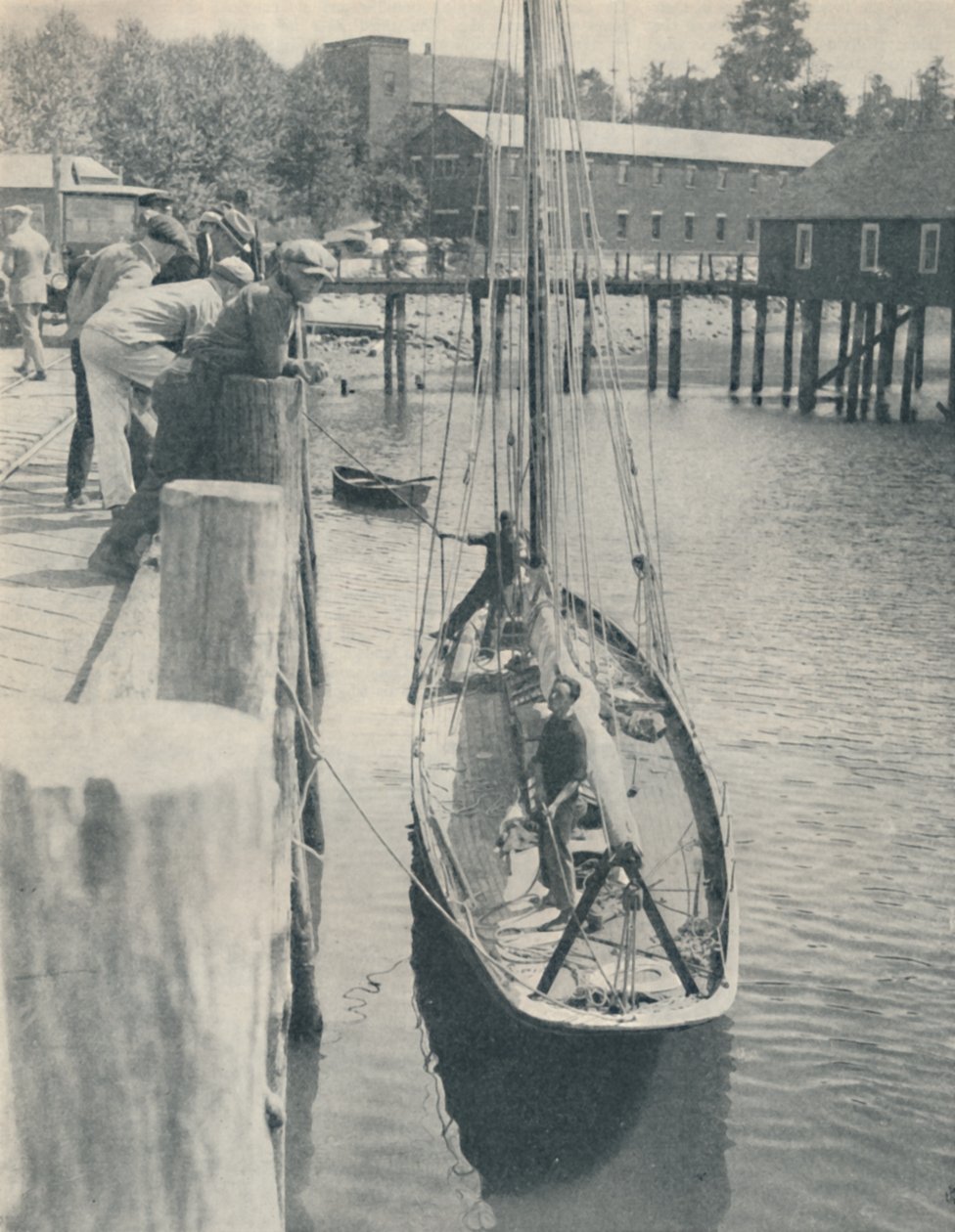 Die Yacht, die um die Welt segelte, 1936 von Unbekannt