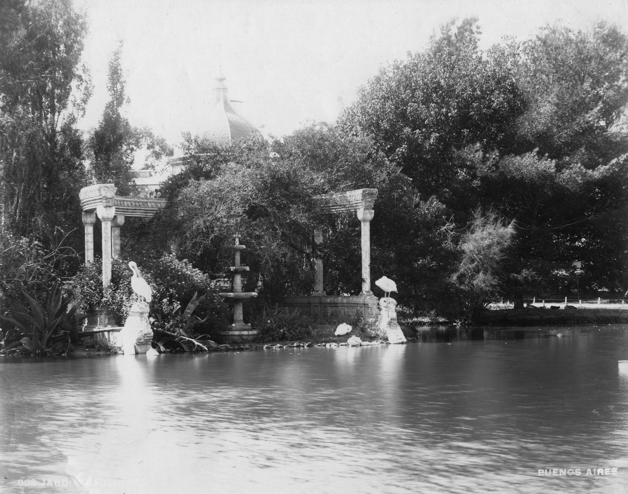 Der botanische Garten im Palermo-Park, Buenos Aires, Argentinien, 1927 von Unbekannt