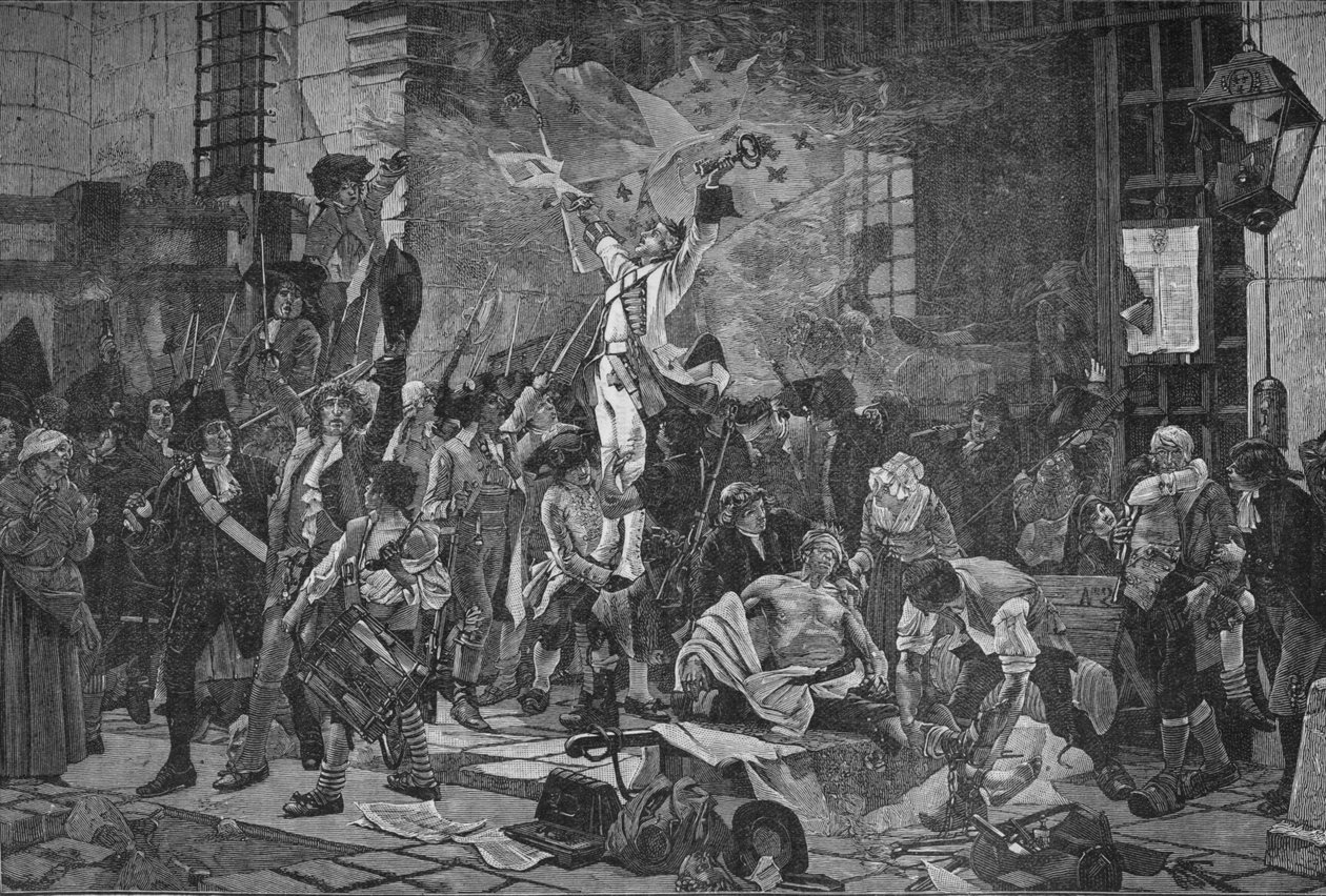 Die Eroberer der Bastille, 1789, 1905 von Unbekannt