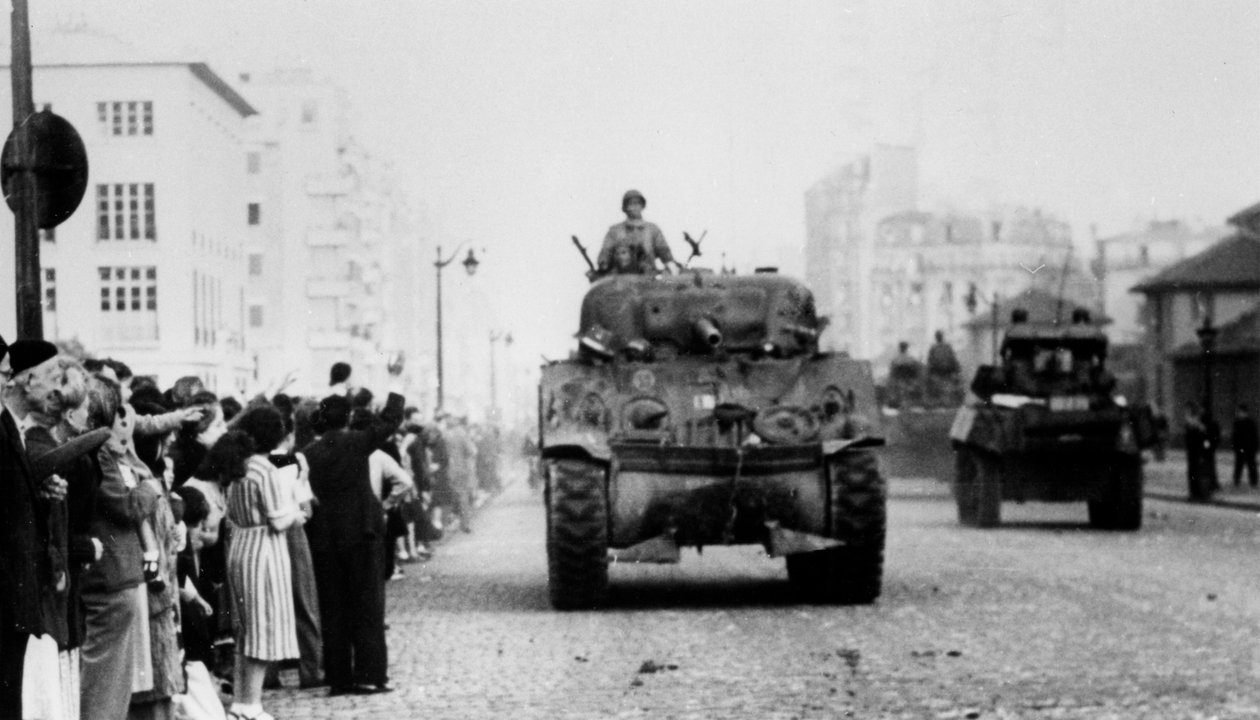 Die Befreiung von Paris, August 1944 von Unbekannt