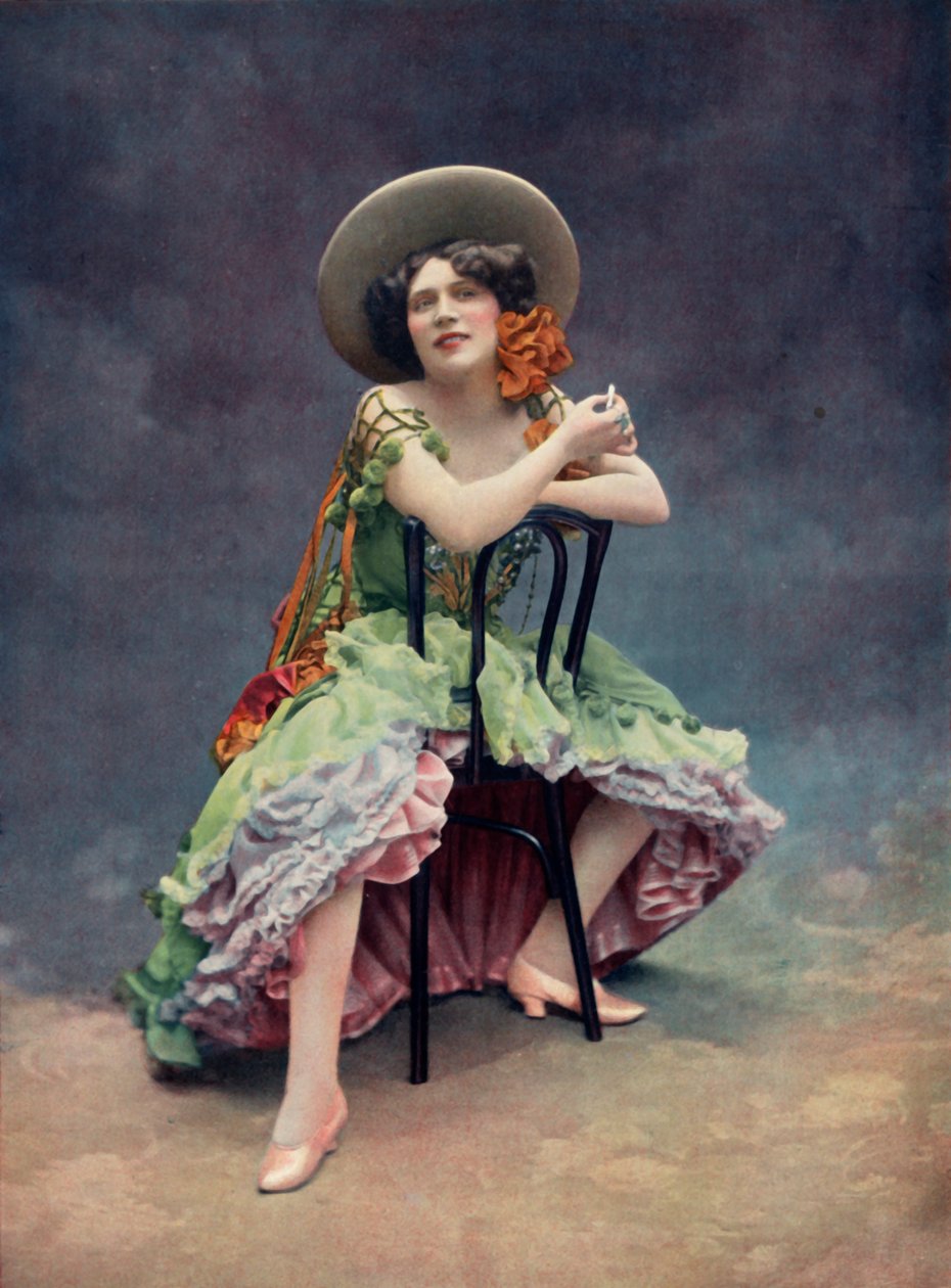 Theatre Des Varietes. - Paris Aux Varietes - Otero - Mlle. Lise Berty, 1904 von Unbekannt