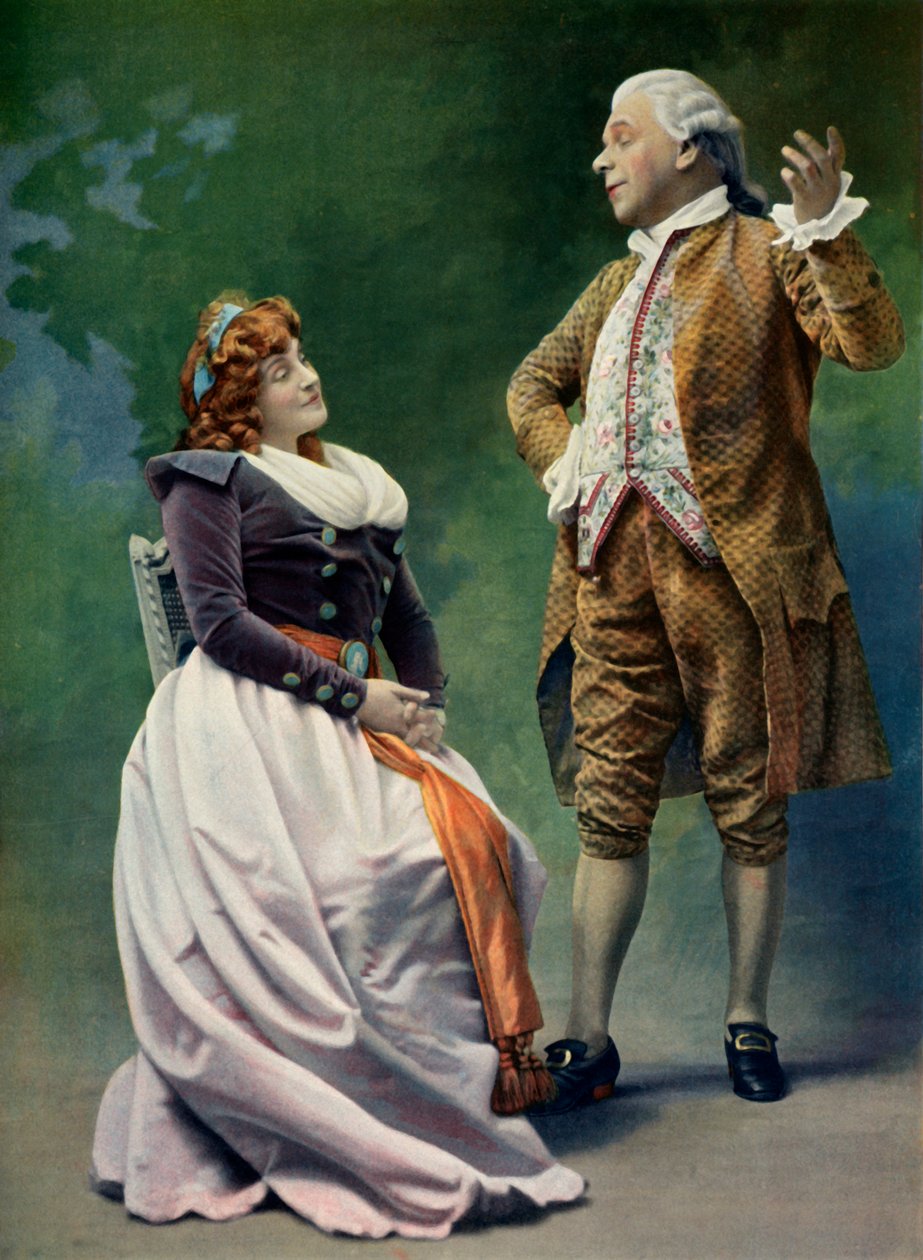 Theatre Municipal De La Gaite - La Montansier - Mme. Rejane. Saint-Phar: M. Coquelin Aine, 1904 von Unbekannt