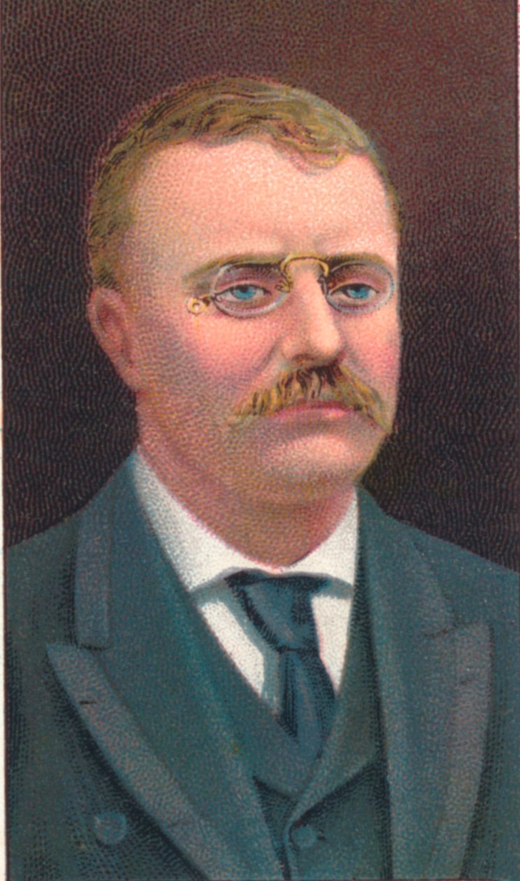 Theodore Roosevelt 1858-1919, 26. Präsident der Vereinigten Staaten, 1906 von Unbekannt