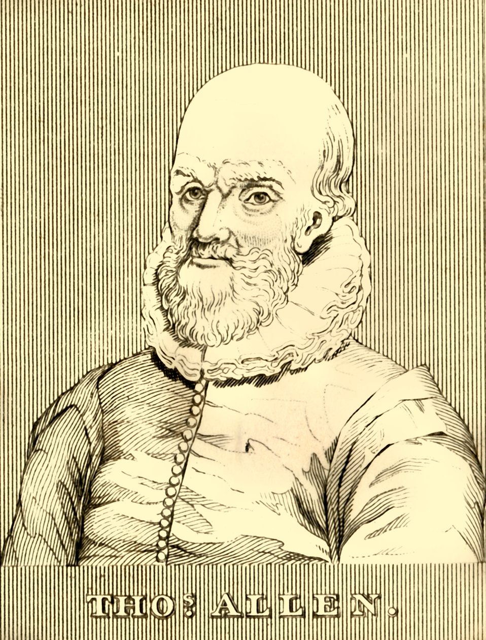Thomas Allen, 1542-1632 von Unbekannt