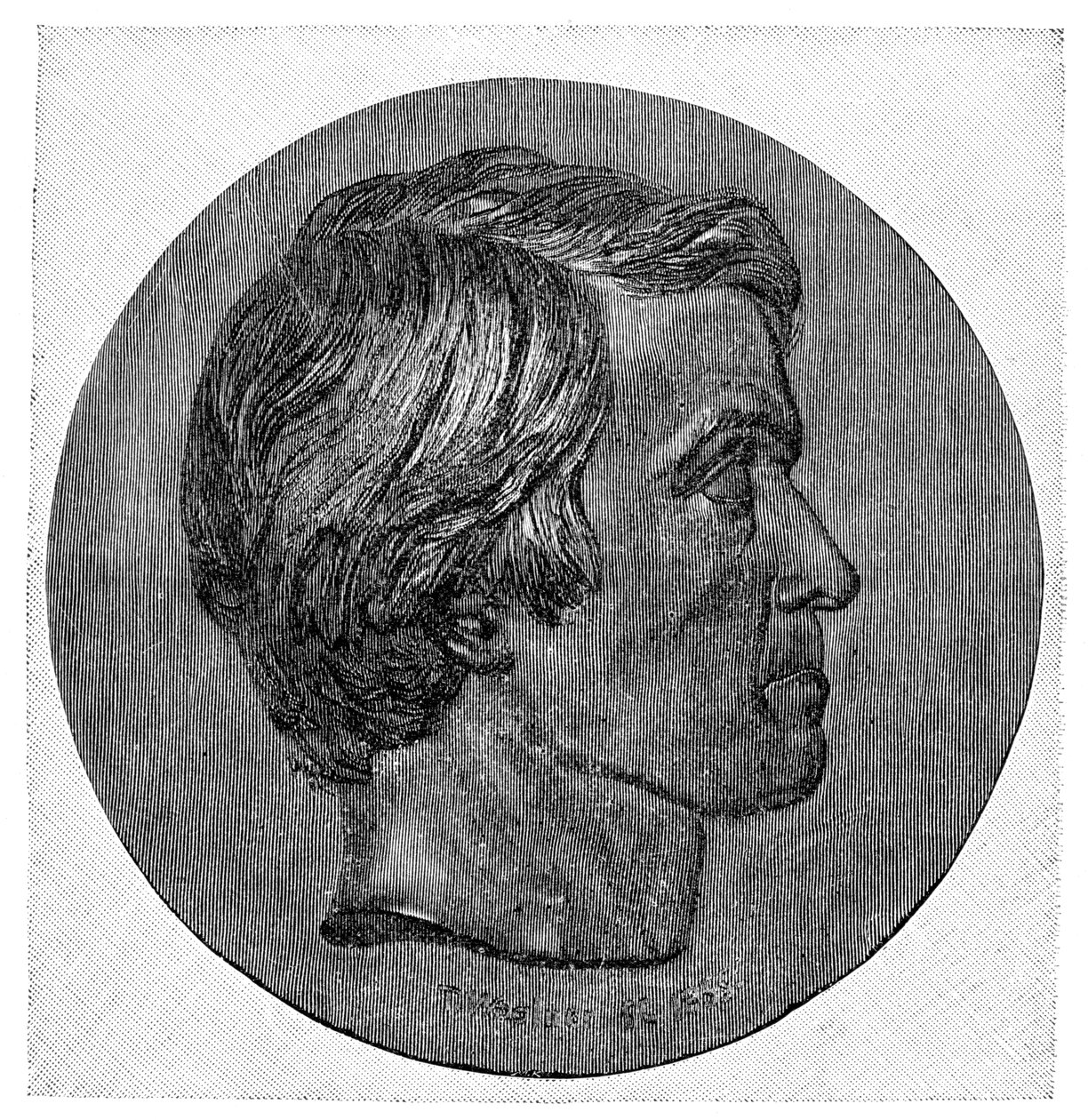 Thomas Carlyle, schottischer Essayist, Satiriker und Historiker, 19. Jahrhundert von Unbekannt