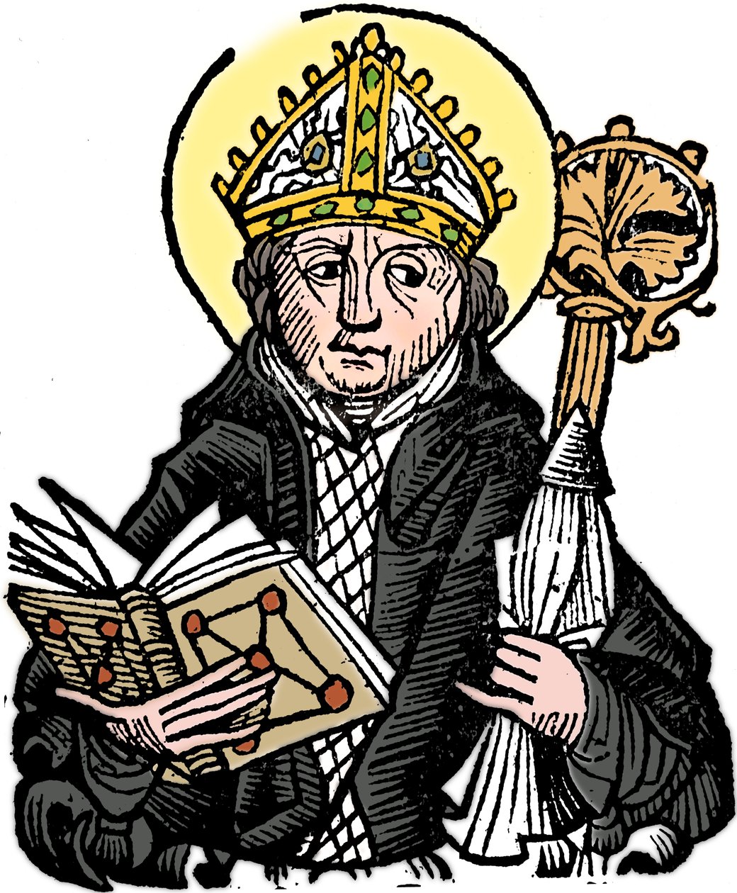 Thomas a Becket, englischer Kirchenmann, Heiliger und Märtyrer, 1493 von Unbekannt
