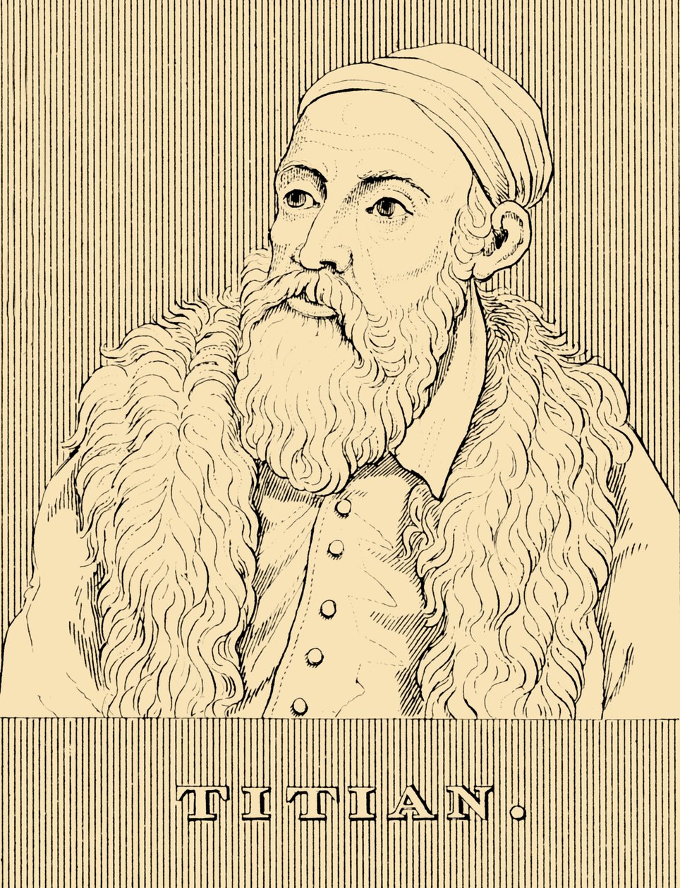 Tizian, um 1488-1576, 1830 von Unbekannt