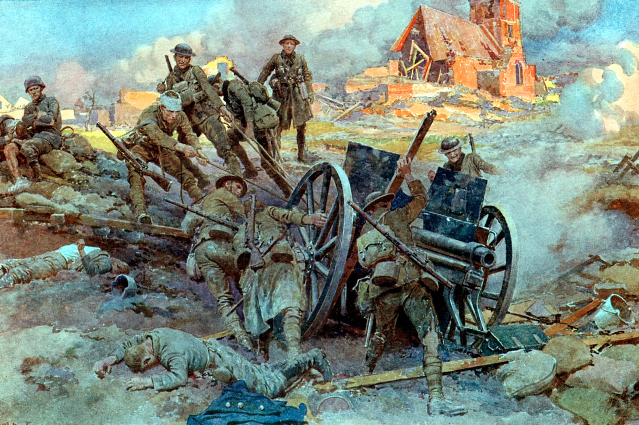 Den Siegern!, Erster Weltkrieg, 1917-1918 von Unbekannt