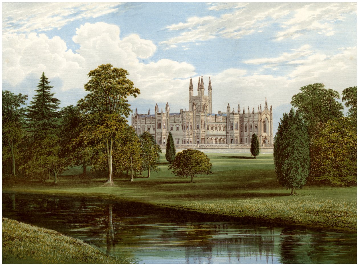 Toddington Park, Gloucestershire, Heim von Lord Sudeley, ca. 1880 von Unbekannt