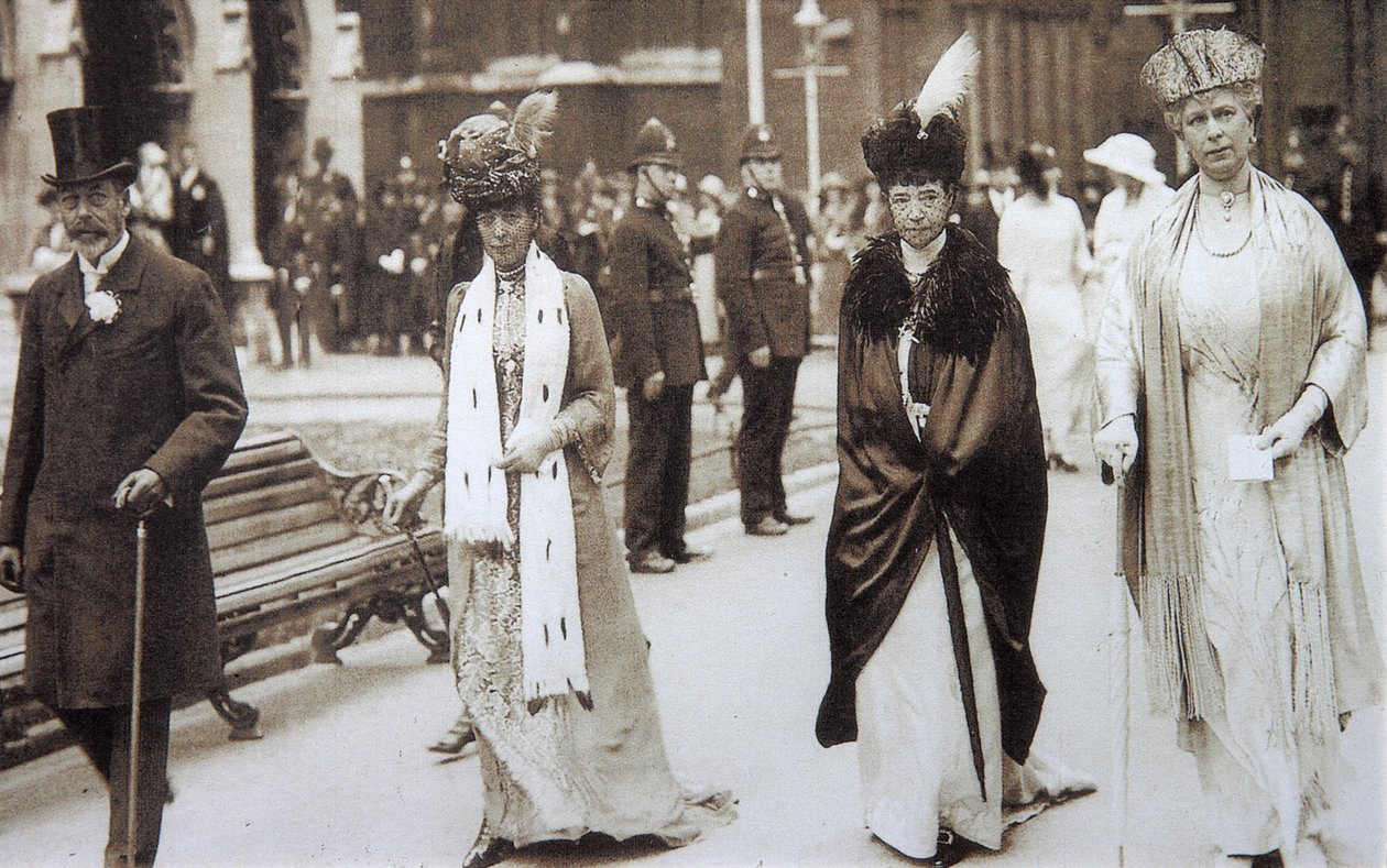 Zarin Maria Fjodorowna von Russland besucht Großbritannien, 1890er von Unbekannt