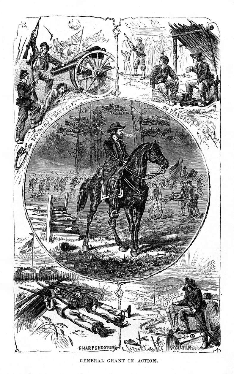 Ulysses S. Grant, 18. Präsident der Vereinigten Staaten, 1872 von Unbekannt