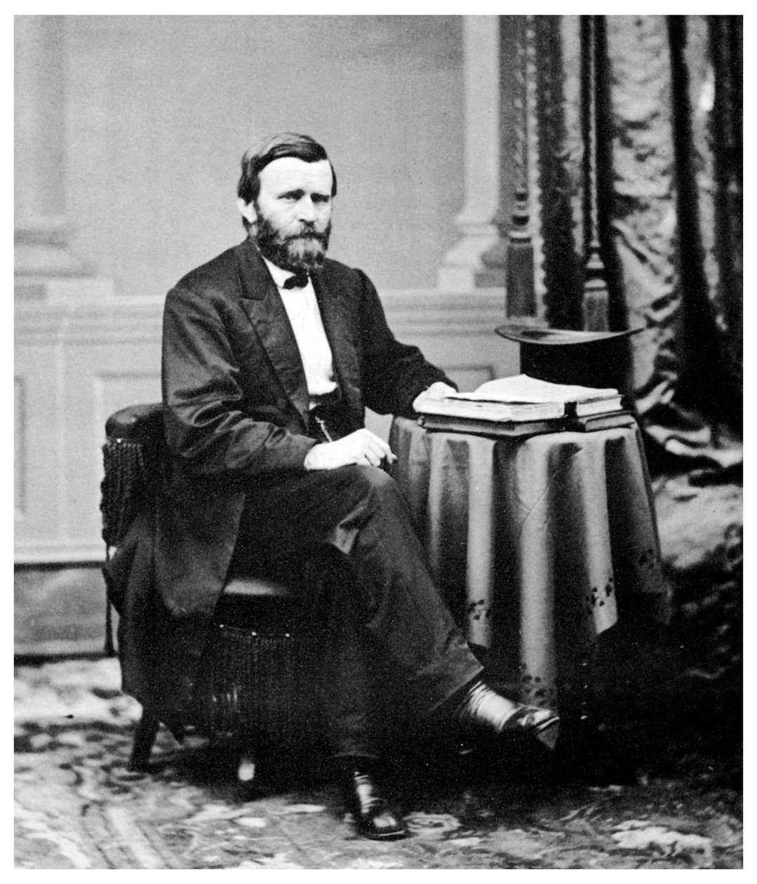 Ulysses S. Grant, 18. Präsident der Vereinigten Staaten, um 1869 von Unbekannt