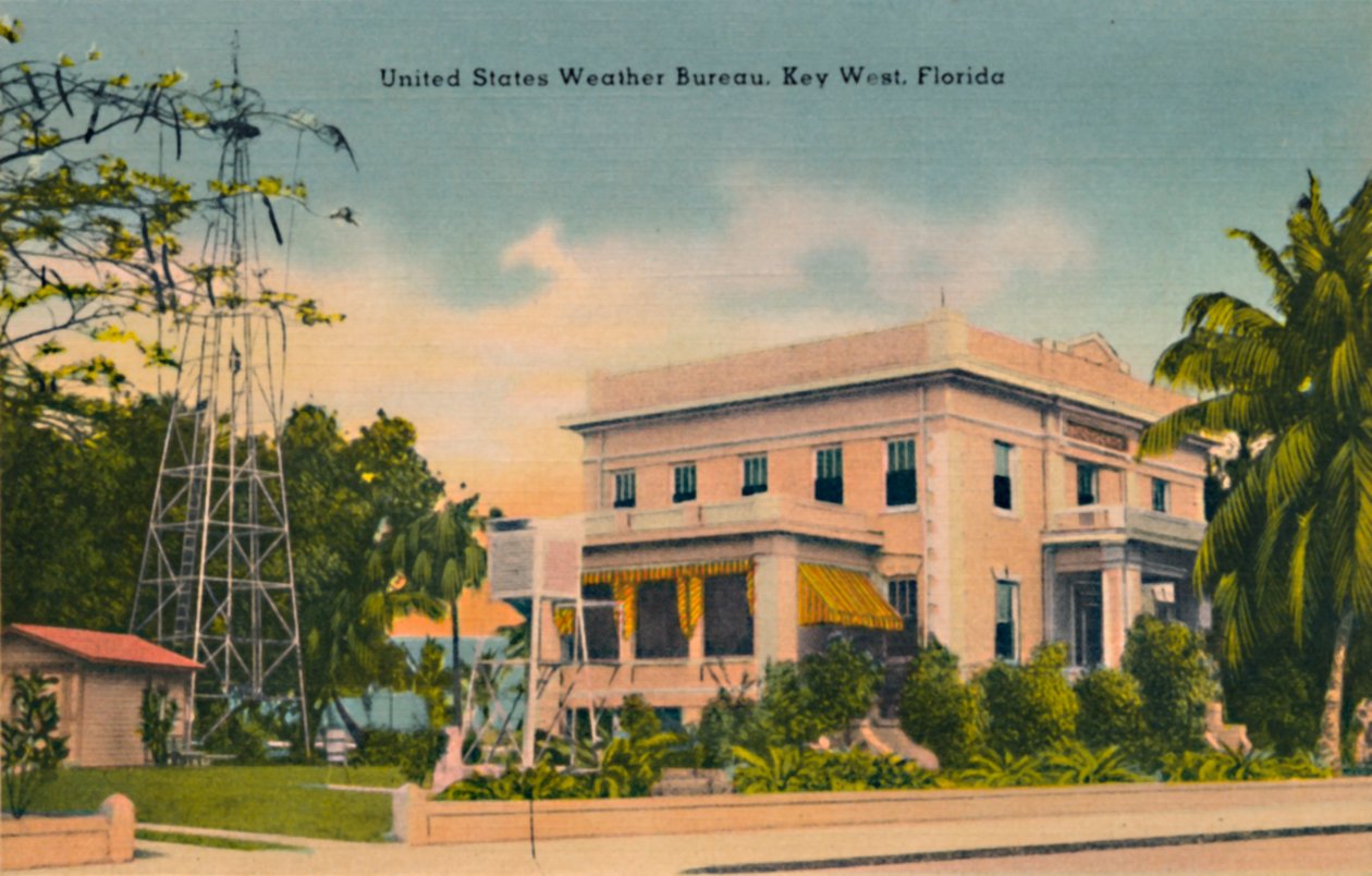 Wetteramt der Vereinigten Staaten, Key West, Florida, ca. 1940er von Unbekannt