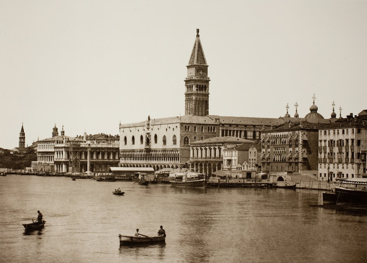 Ohne Titel 99 [Dogenpalast und Canal Grande, Venedig] von Unbekannt