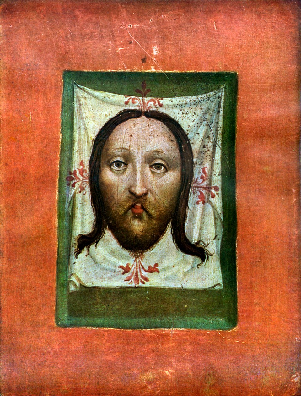 Vera Ikon, Rückseite der Wiener Madonna, ca. 1470 von Unbekannt