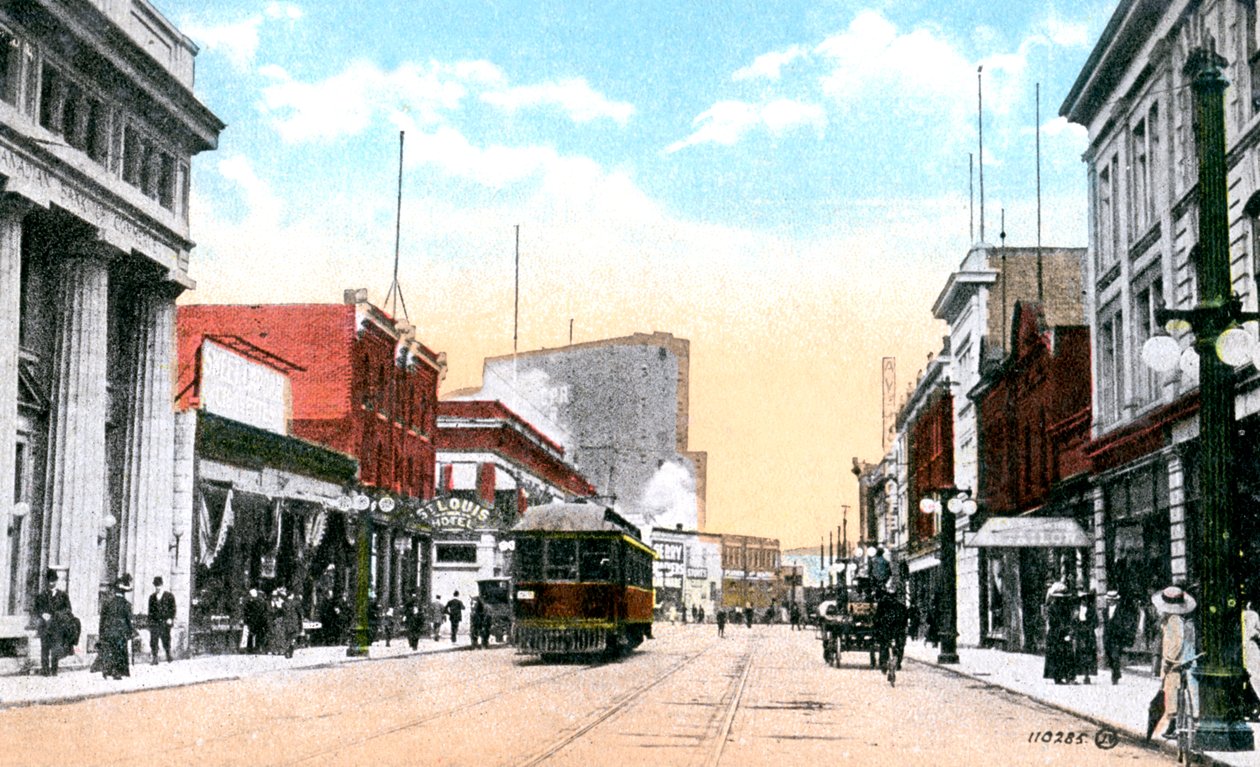 Victoria Avenue, Fort William Thunder Bay, Ontario, Kanada, um 1900 von Unbekannt