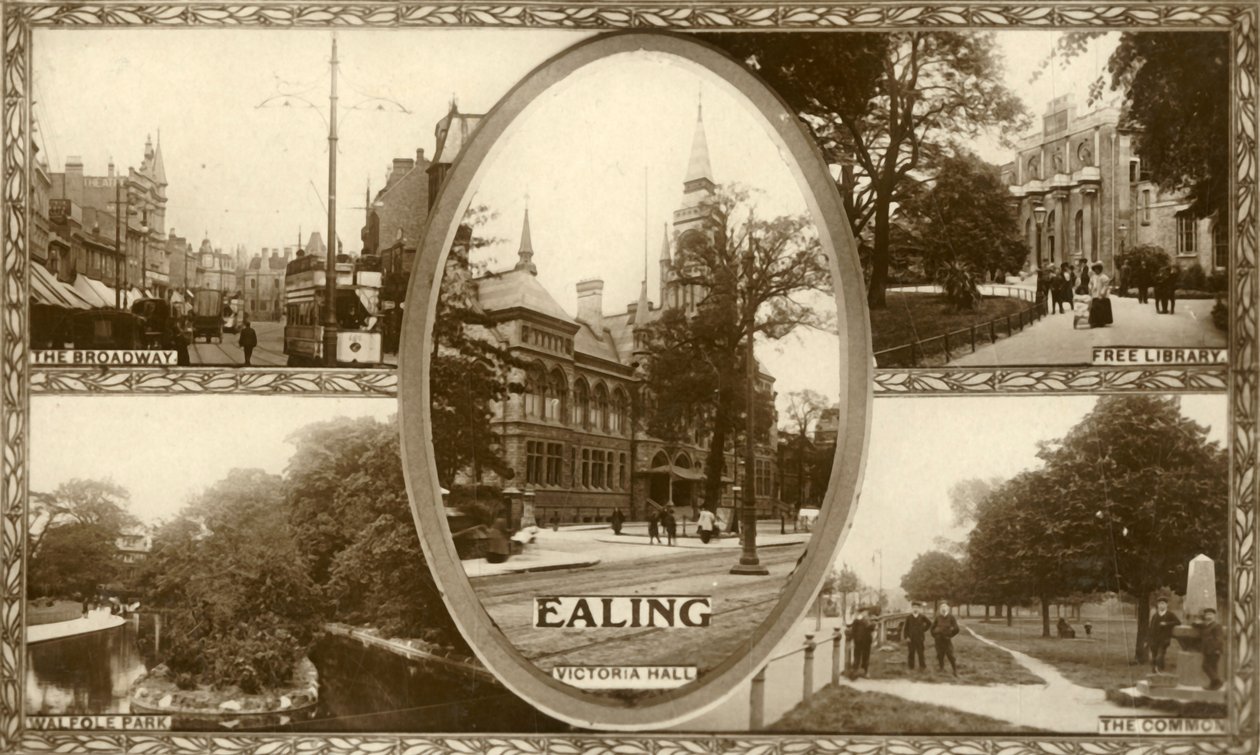 Ansichten von Ealing, West-London, 1917 von Unbekannt