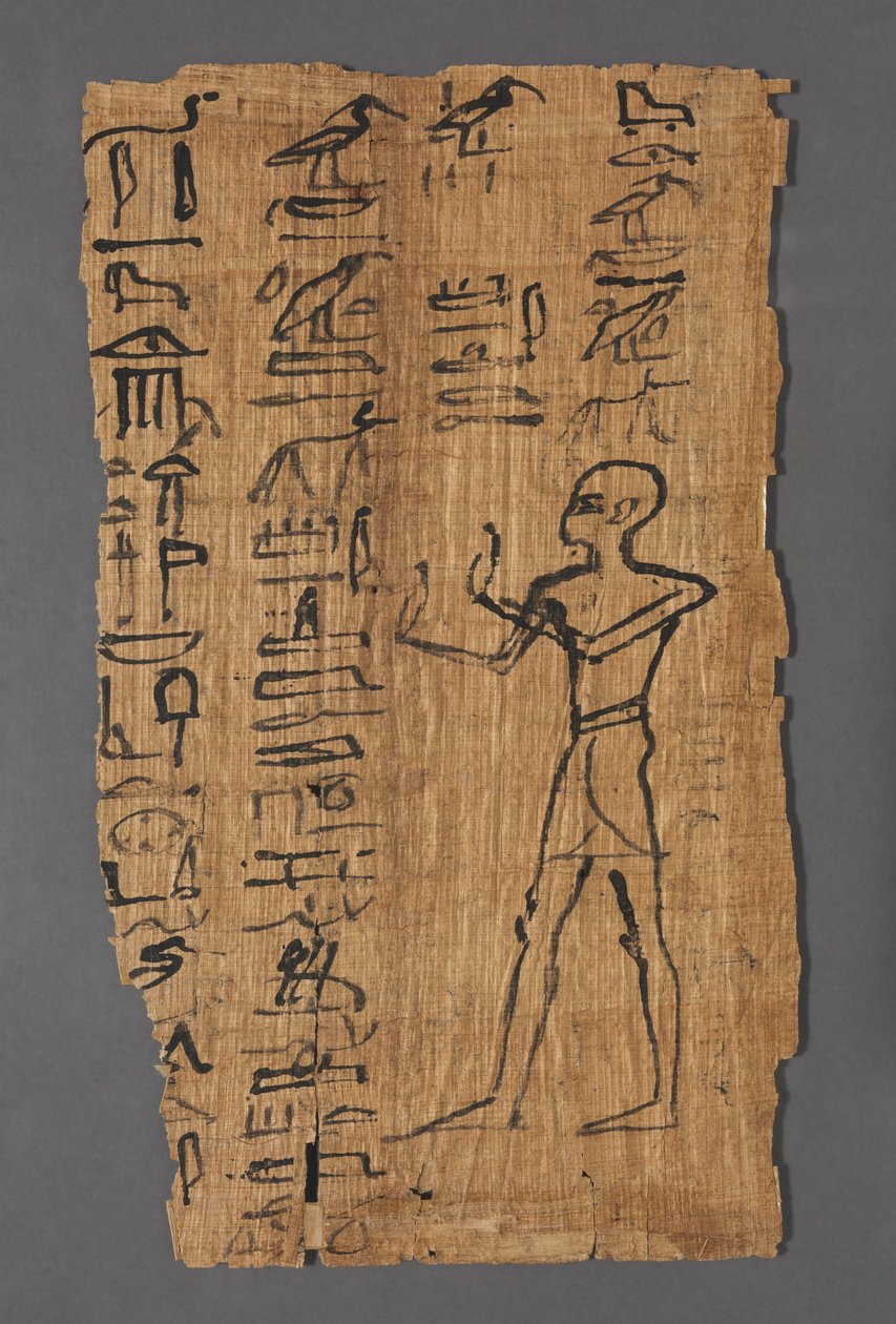Vignette aus dem Totenbuch des Bakenmut, 1000-900 v. Chr. von Unbekannt