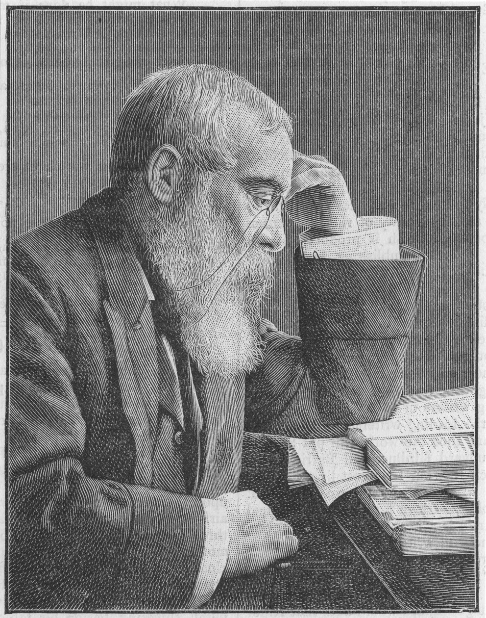 Walter Besant, um 1901 von Unbekannt