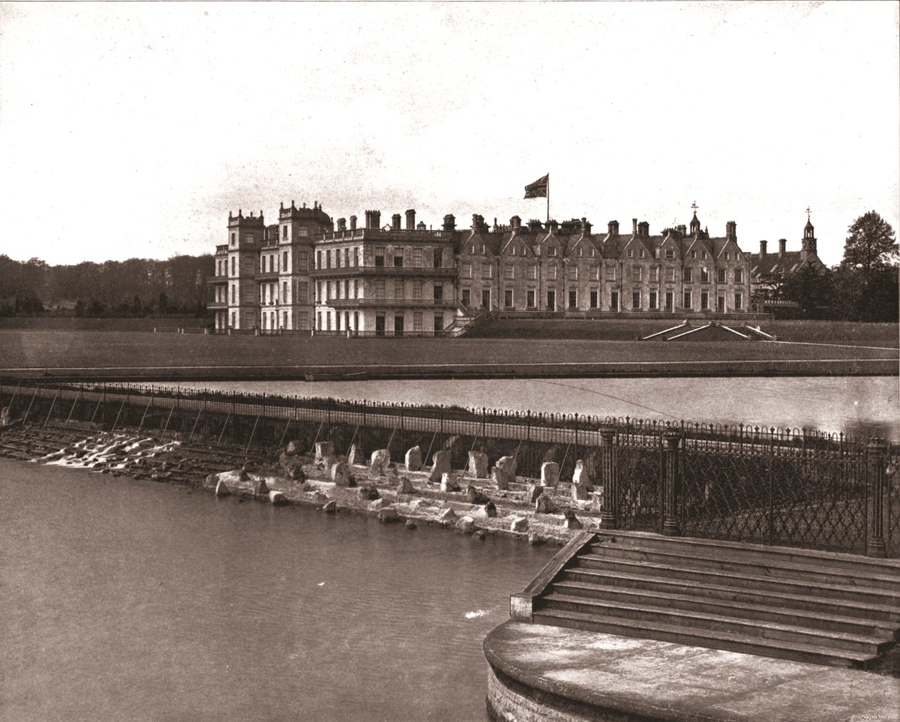 Welbeck Abbey, Nottinghamshire, 1894 von Unbekannt