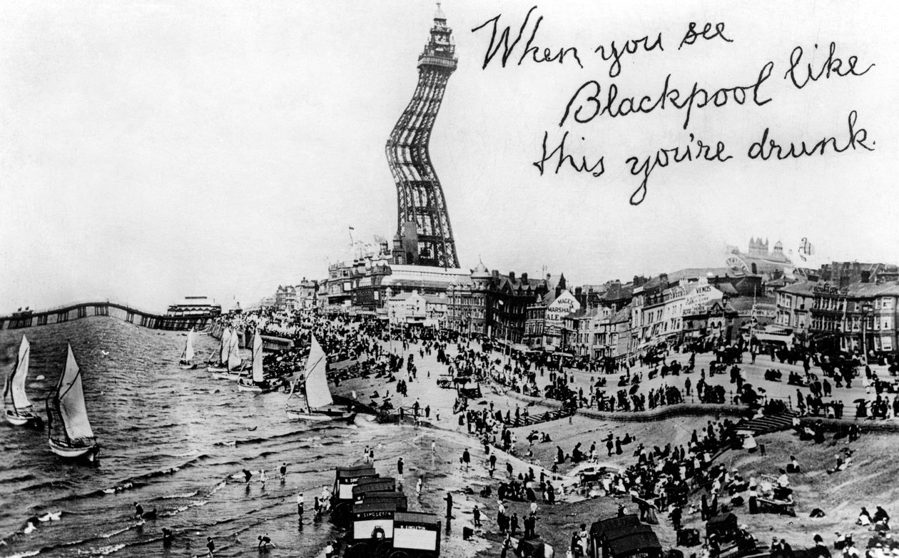 Wenn du Blackpool so siehst, bist du betrunken, 20. Jahrhundert von Unbekannt