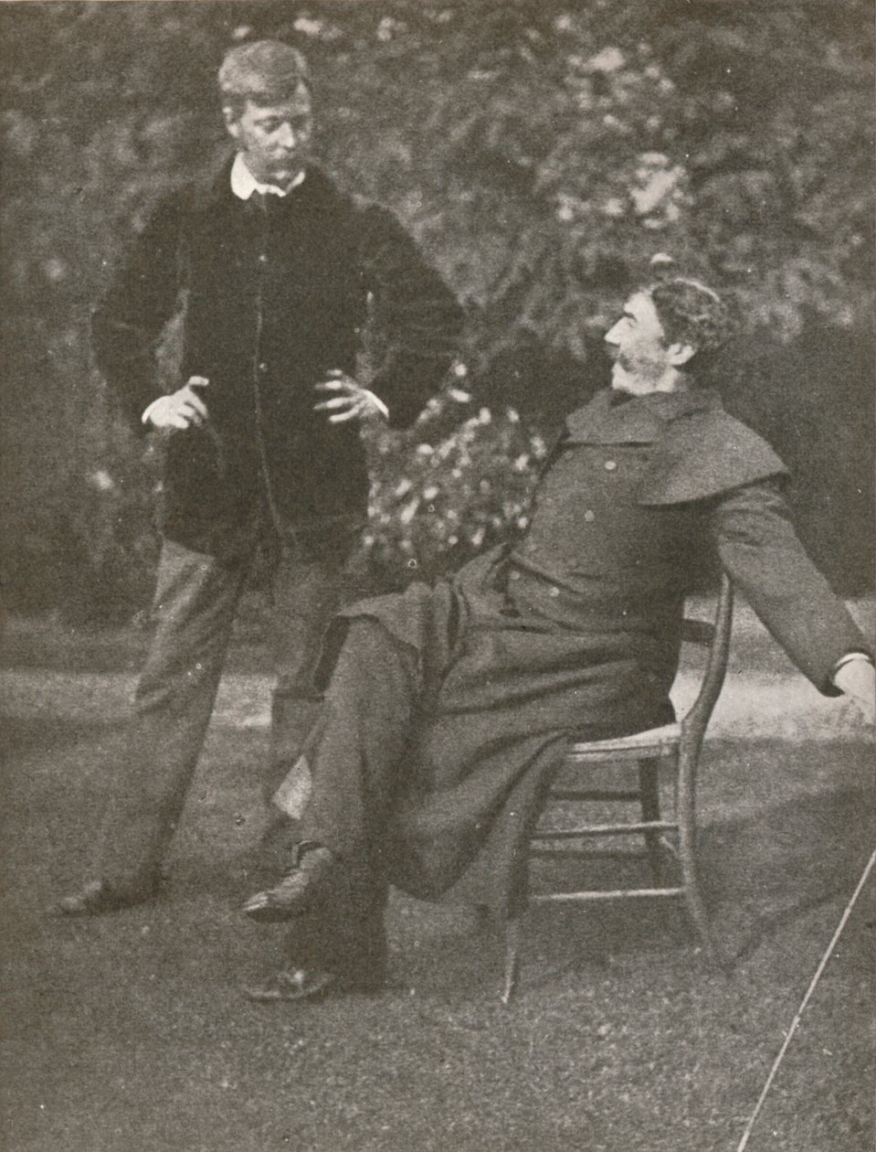 Whistler und Menpes, um 1885, 1904 von Unbekannt